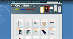 Desktop Screenshot of kovotherm.sk